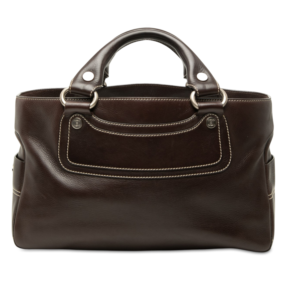 Pre-Loved Celine Calfskin Boogie Handbag